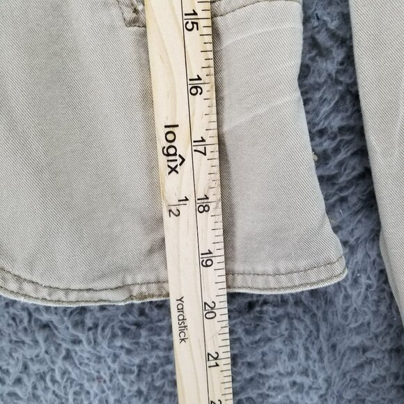 Nori Jacket Womens Medium Tan 100% Cotton Long Sleeve Two Button Blazer - Picture 6 of 12